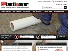 Tablet Screenshot of plasticover.com